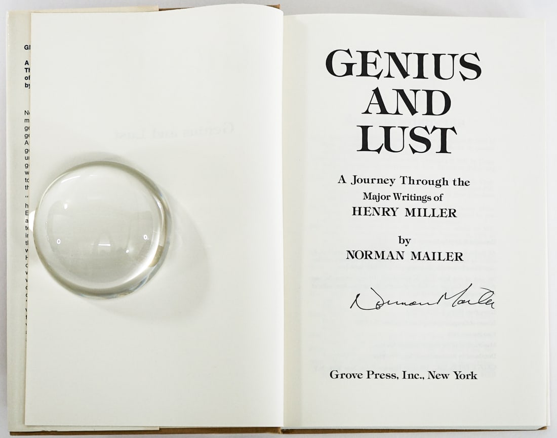 Norman Mailer (3) SIGNED Assorted Topic - 9