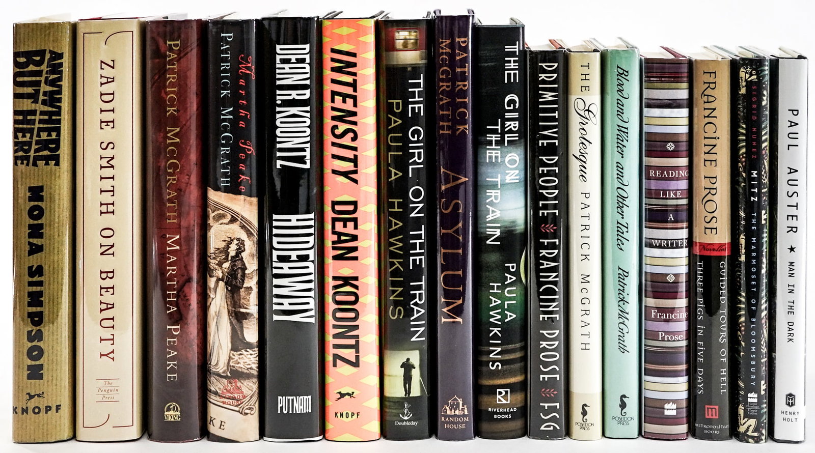 Author SIGNED First Editions (16): All are author signed, NONE are inscribed nor personalized. Books are in EX+/NM condition. These books are from an odor free and smoke-free home. Book lot measures 17 x 13 x 7 inches for shipping purp