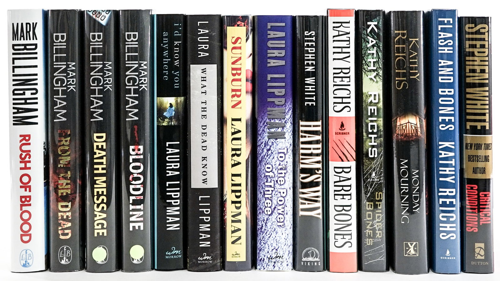 Author SIGNED First Editions (14): Author SIGNED First Editions (14) All are author signed, NONE are inscribed nor personalized. Books are in EX+/NM condition. These books are from an odor free and smoke-free home. Book lot measures