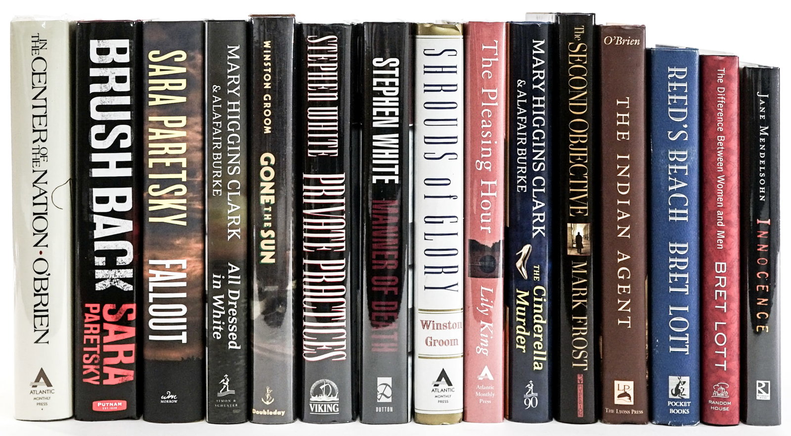 First Editions. Unsigned. (15).: First Editions. Unsigned. (15). Books are in EX+/NM condition. These books are from an odor free and smoke-free home. Book lot measures 17 x 13 x 7 inches for shipping purposes. Signed (Autographed) b