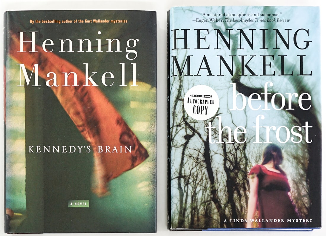 Henning Mankell (2) SIGNED Books [Mysteries] (1 of 14)