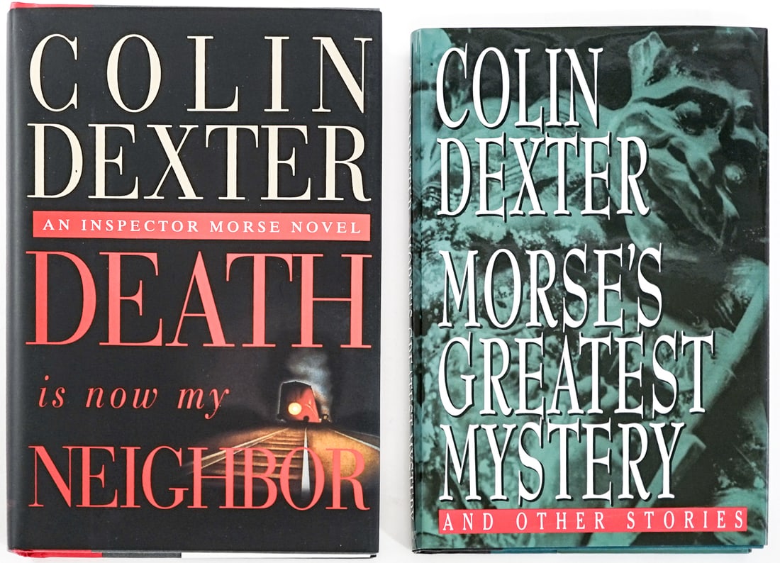 Colin Dexter (2) SIGNED Books (1 of 13)