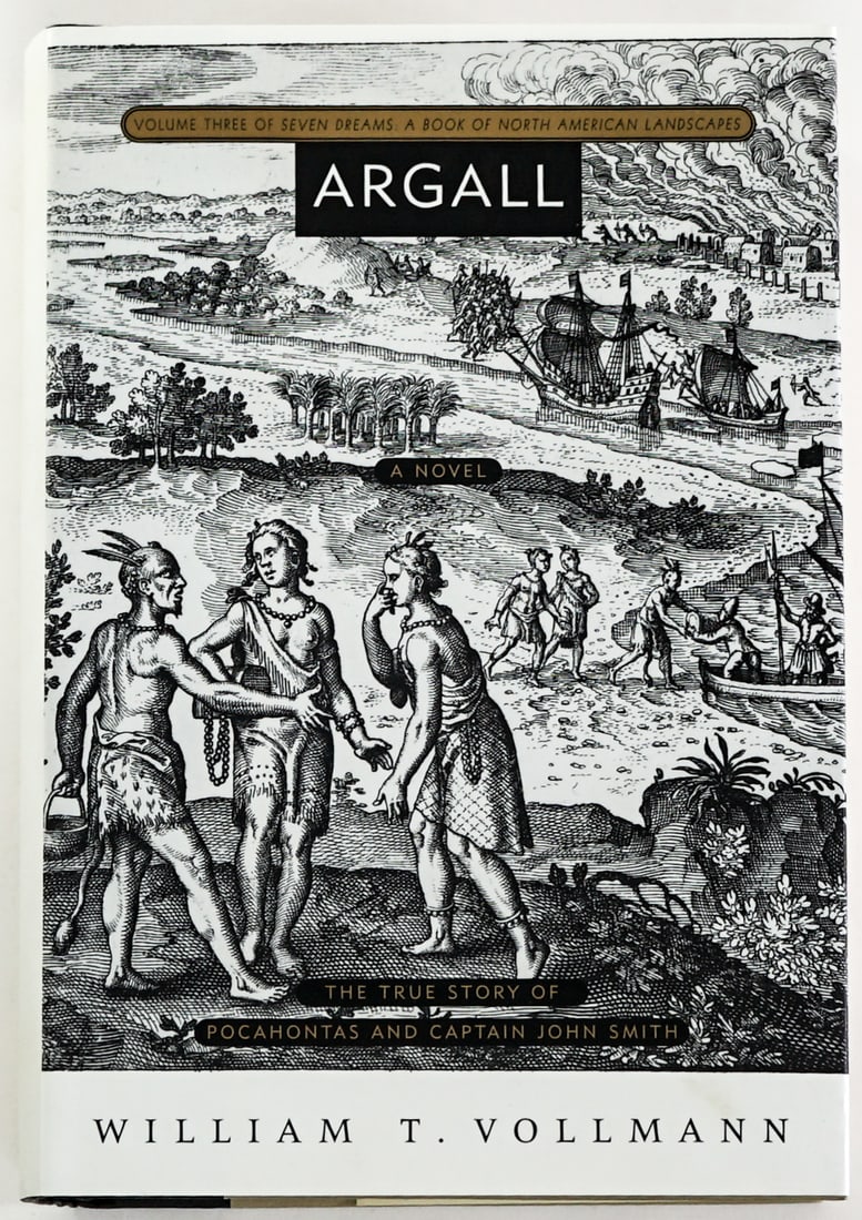 William T. Vollmann - Argall SIGNED 2001 1st: Argall by William T. Vollmann signed on title page. Viking 2001 1st with unclipped dust jacket. 746 pp. Book lot measures 9.25 in. H x 6.5 in. W x 2.25 in. D for shipping purposes. Signed (Autographed