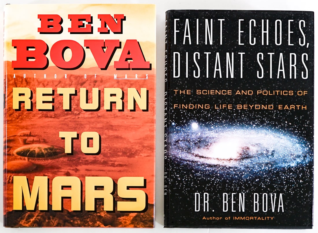 Ben Bova (2) SIGNED SCI-FI Novels (1 of 13)