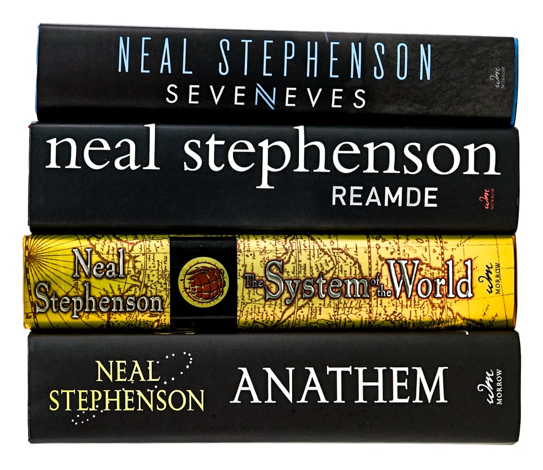 Neal Stephenson (4) SIGNED Novels (1 of 19)