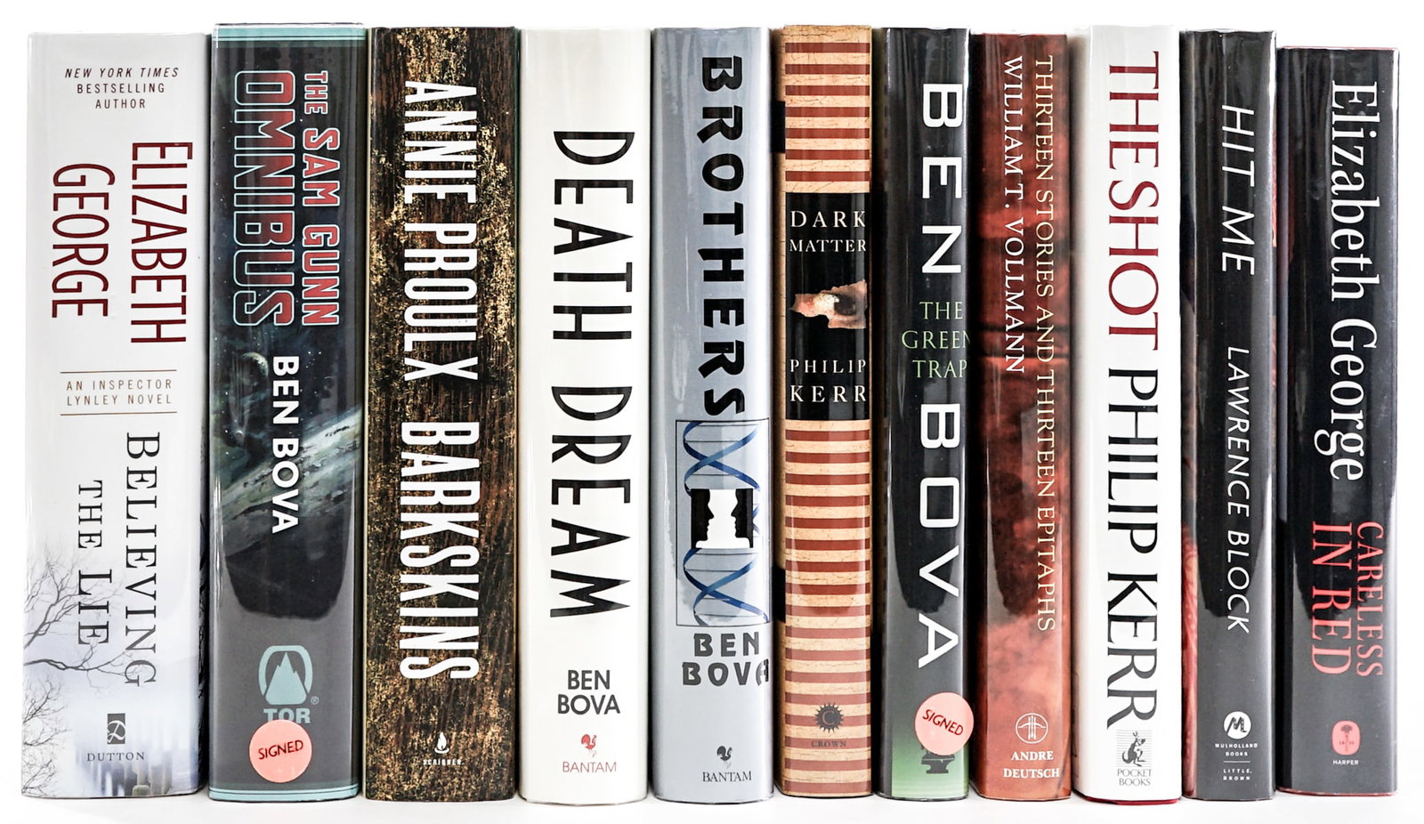 Author SIGNED First Editions (11) (1 of 4)