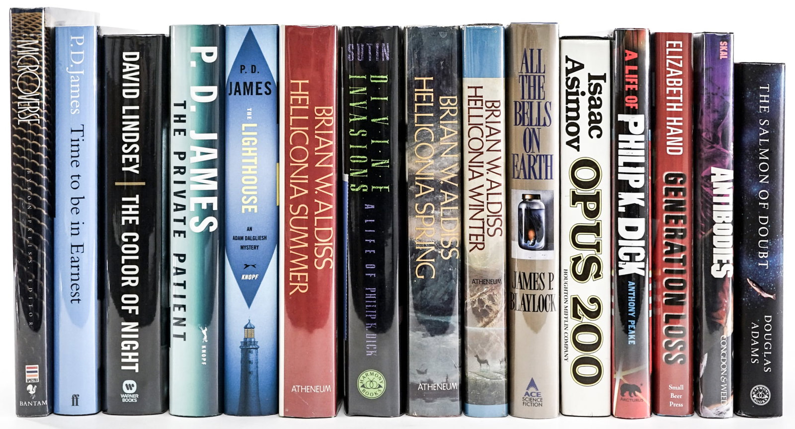 First Editions. Unsigned. (15).: First Editions. Unsigned. (15). Books are in EX+/NM condition. These books are from an odor free and smoke-free home. Book lot measures 17 x 13 x 7 inches for shipping purposes. Signed (Autographed) b