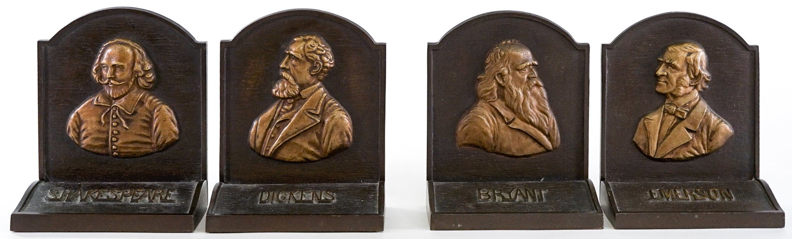 2PR Shakespeare Painted Cast Iron Bookends (1 of 11)