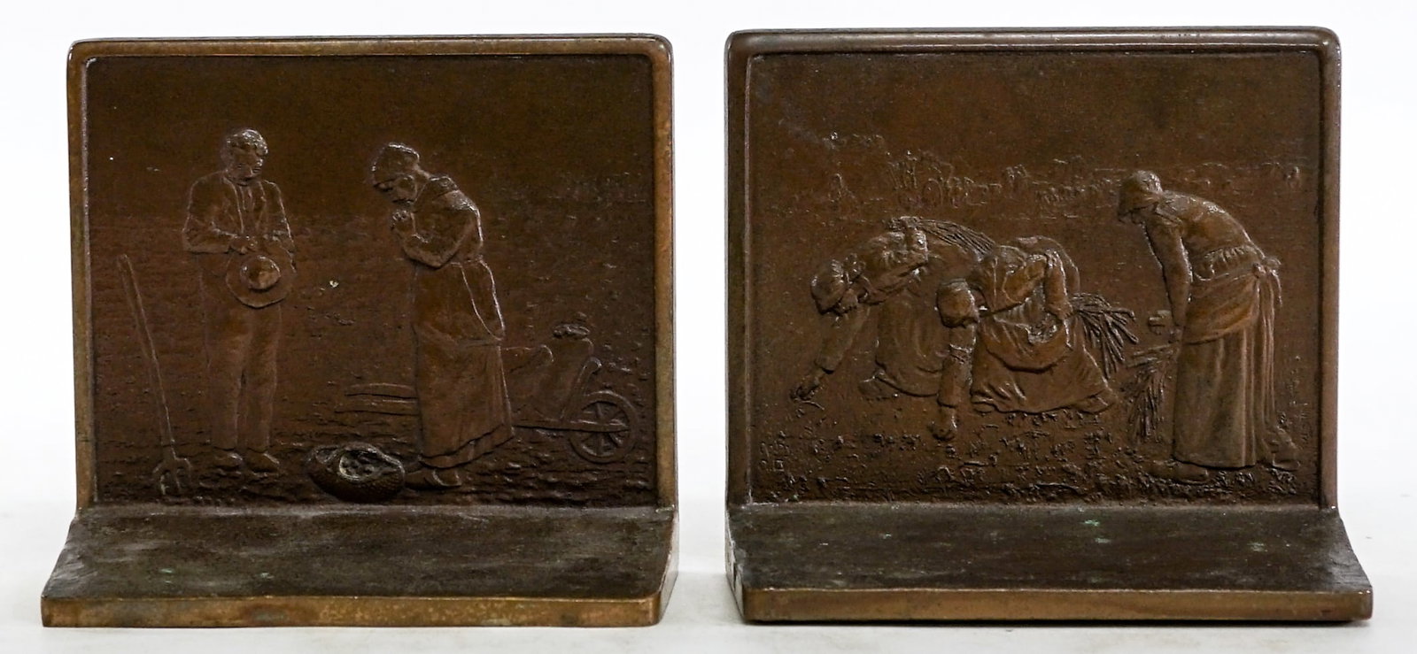 Judd Co. Real Bronze 9977 (Pair) Bookends (1 of 7)