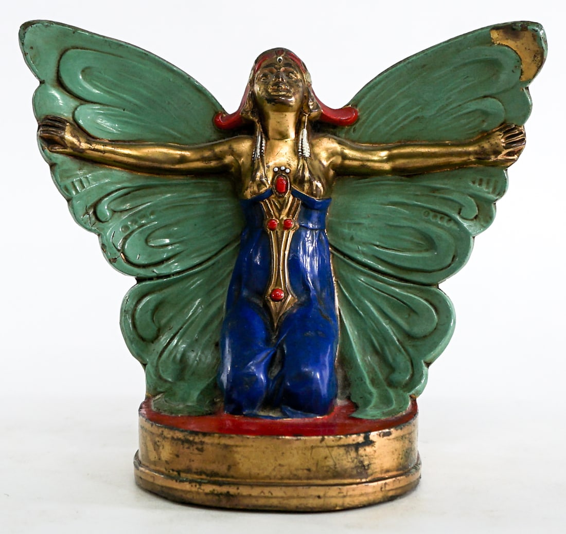 Antique Art Deco 'Butterfly Girl' SINGLE ONLY (1 of 6)