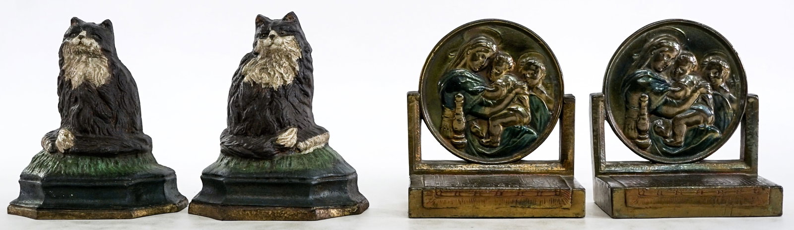 Vintage (2 Pair) Bookends [Cat] (1 of 11)