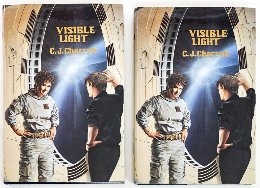Visible Light by C. J. Cherryh (2) SIGNED Ed. (1 of 13)