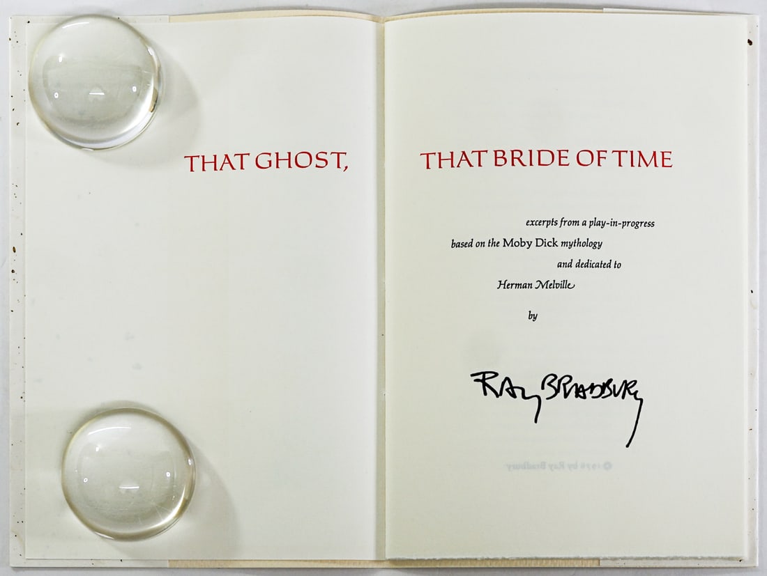 That Ghost / That Bride of Time -Ray Bradbury S/N (1 of 8)
