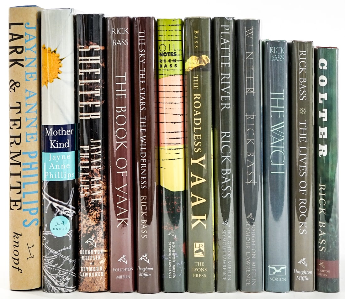 Rick Bass & More SIGNED FIRST EDITIONS (1 of 4)