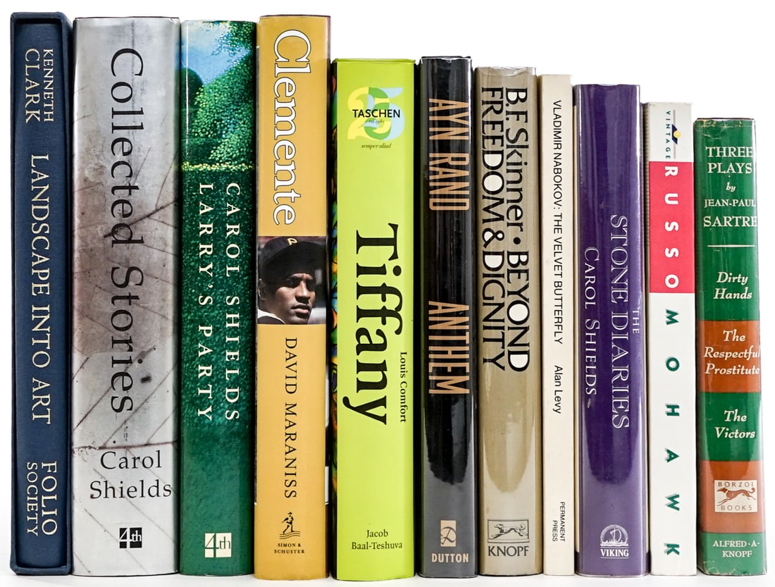 FIRST EDITIONS (Unsigned): For shipping purposes the lot measures 13 x 17 x 7 inches. Signed (Autographed) book/s and other material not including an LOA or COA offer no warranty. All book/s are sold as-is, without guarantee of