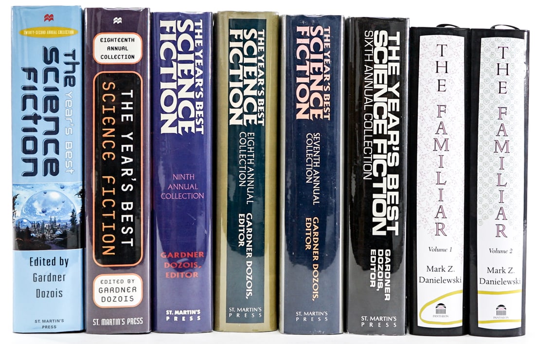 The Year's Best Science Fiction HC Books: These books are from an odor free and smoke-free home. Book lot measures 17 x 13 x 7 inches for shipping purposes. Signed (Autographed) book/s and other material not including an LOA or COA offer no