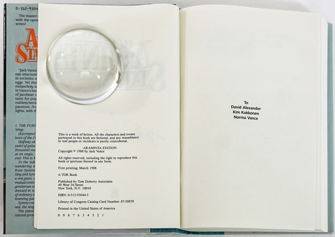 Jack Vance (2) Sci-Fi [1 SIGNED] - 10