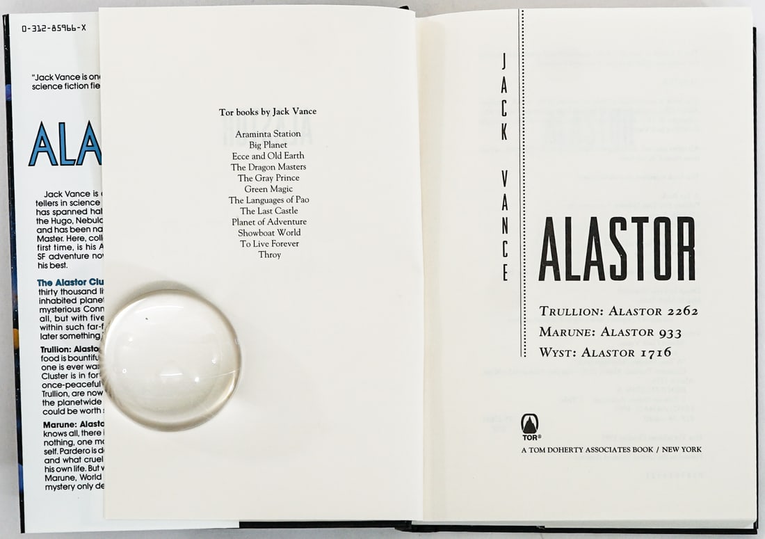 Jack Vance (2) Sci-Fi [1 SIGNED] - 4