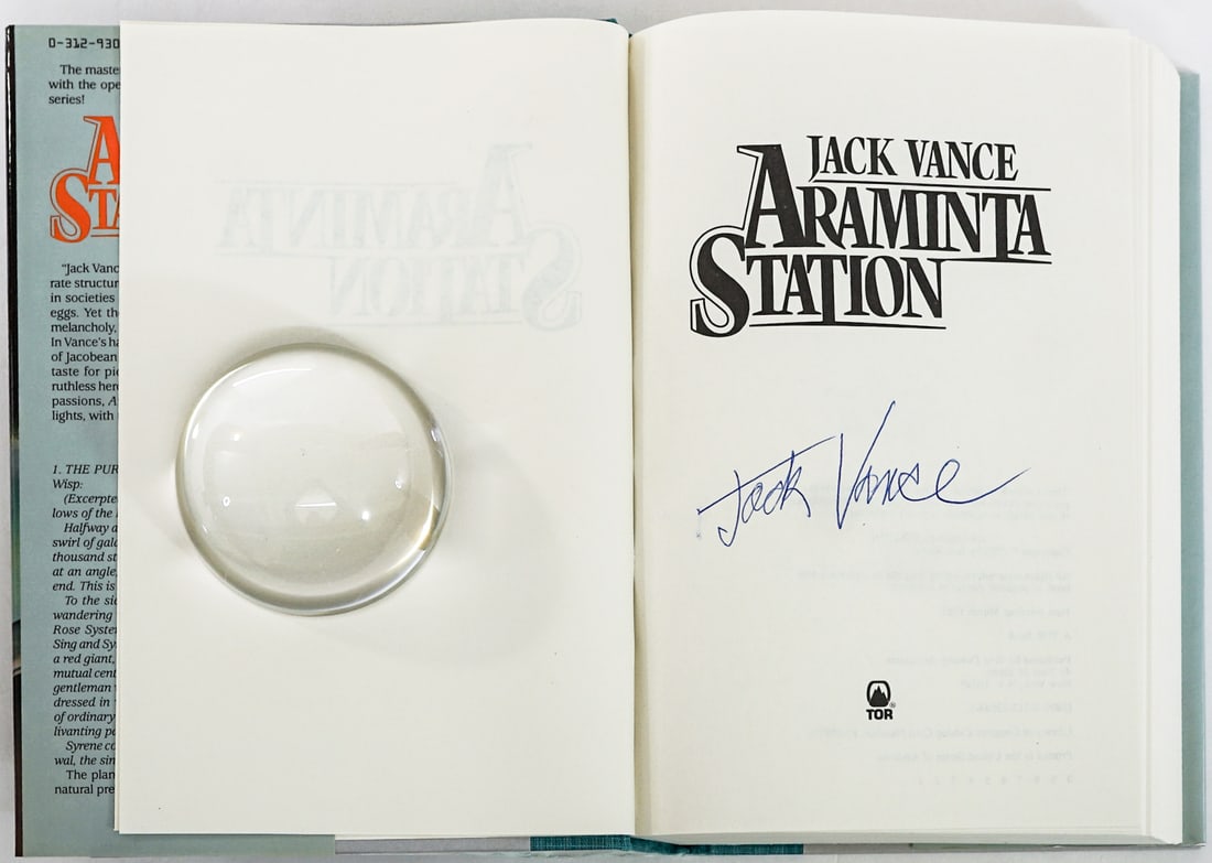Jack Vance (2) Sci-Fi [1 SIGNED] - 8