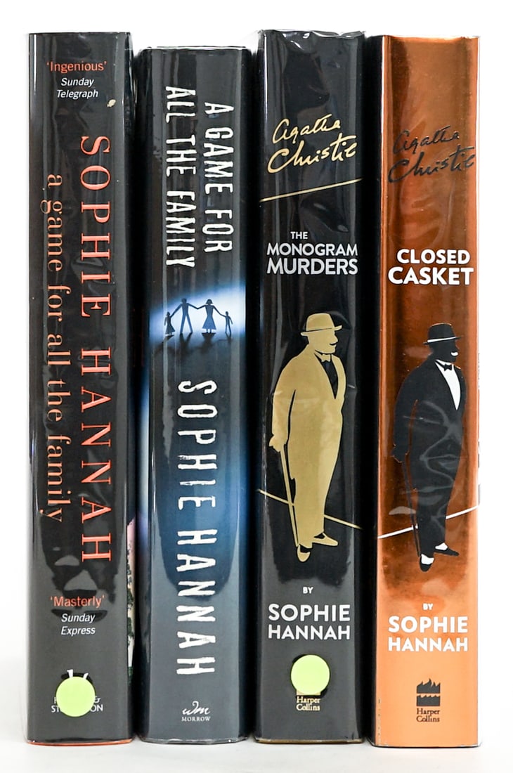 Sophie Hannah (4) SIGNED Mystery Books (1 of 2)