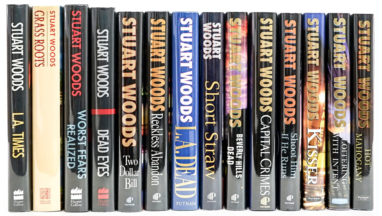 Stuart Woods SIGNED First Editions (14) (1 of 5)