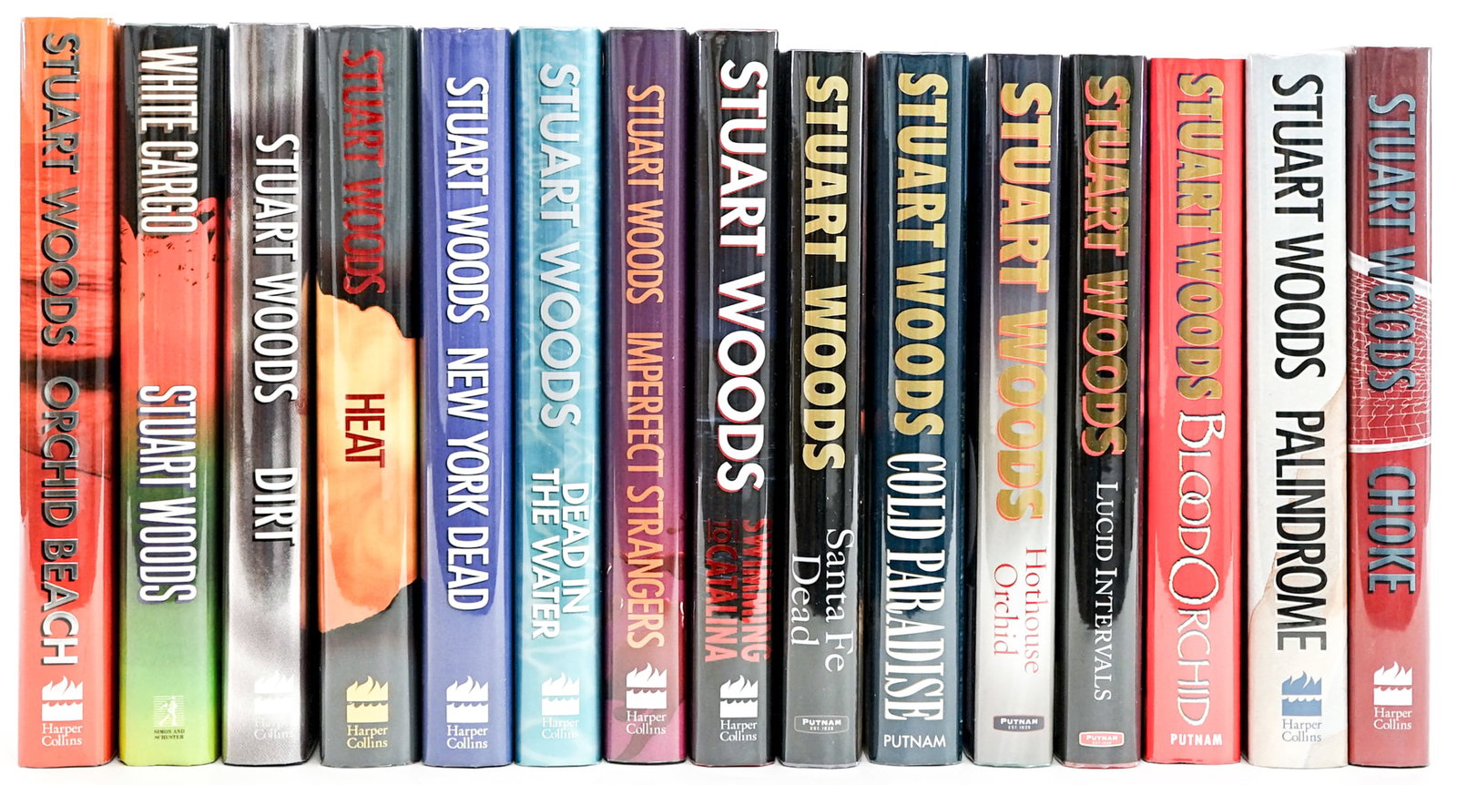 Stuart Woods SIGNED First Editions (14). (1 of 5)