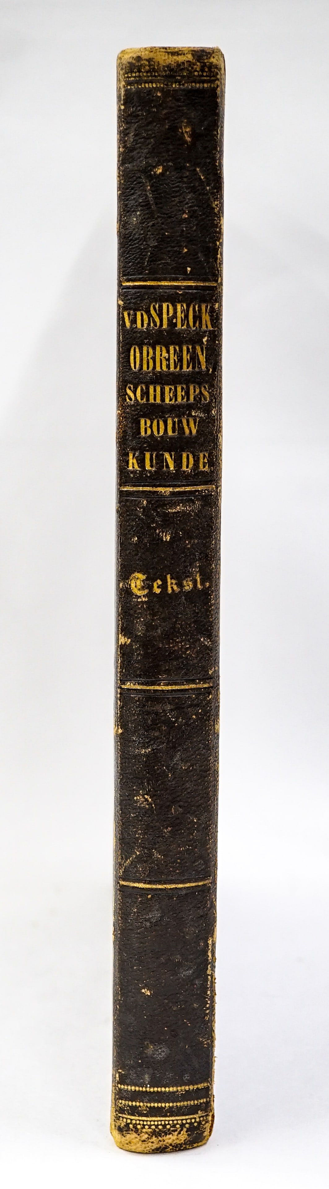 Aanleiding tot de kennis van het beschouwende 1840: Aanleiding tot de kennis van het beschouwende gedeelts der scheepsbouwkunde, een leerboek 1840. Measures 11 x 9 x 1.125 inches for shipping purposes only, The absence of a condition report does not
