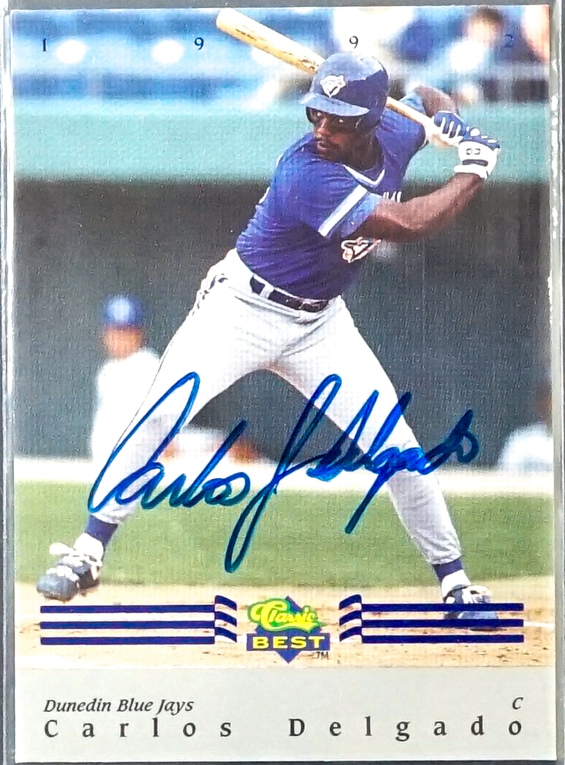 Carlos Beltran On Card SIGNED Classic Best BC6 (1 of 2)