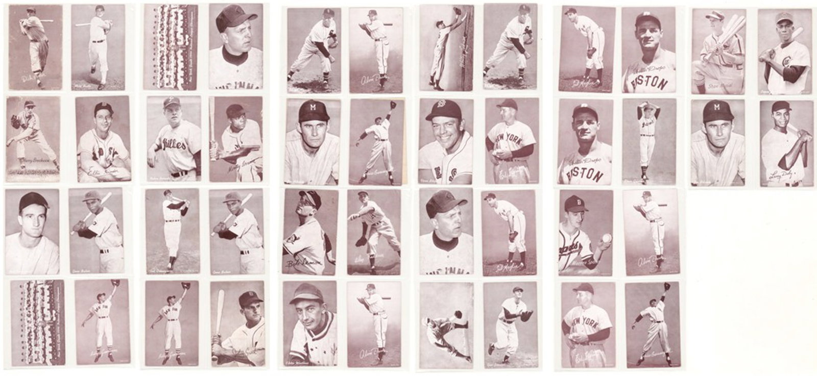 Vintage Baseball Exhibit Cards (46) (1 of 14)