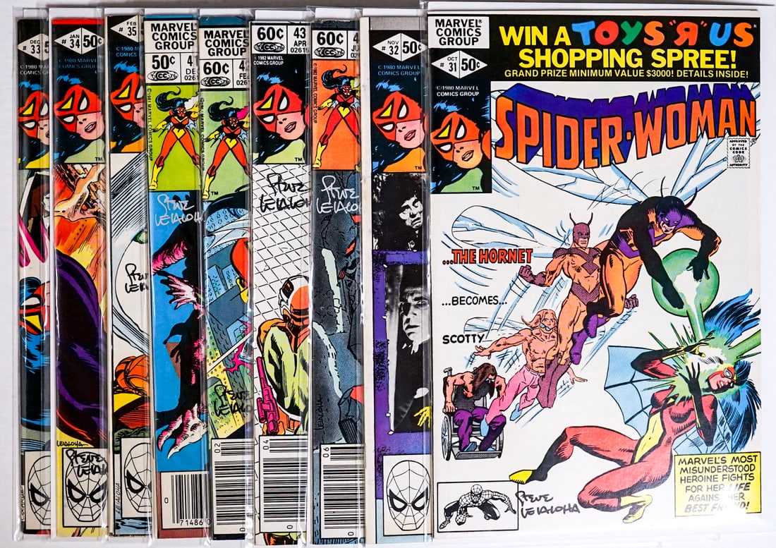 [Marvel] Steve Leialoha SIGNED Spider-Woman (9) (1 of 10)