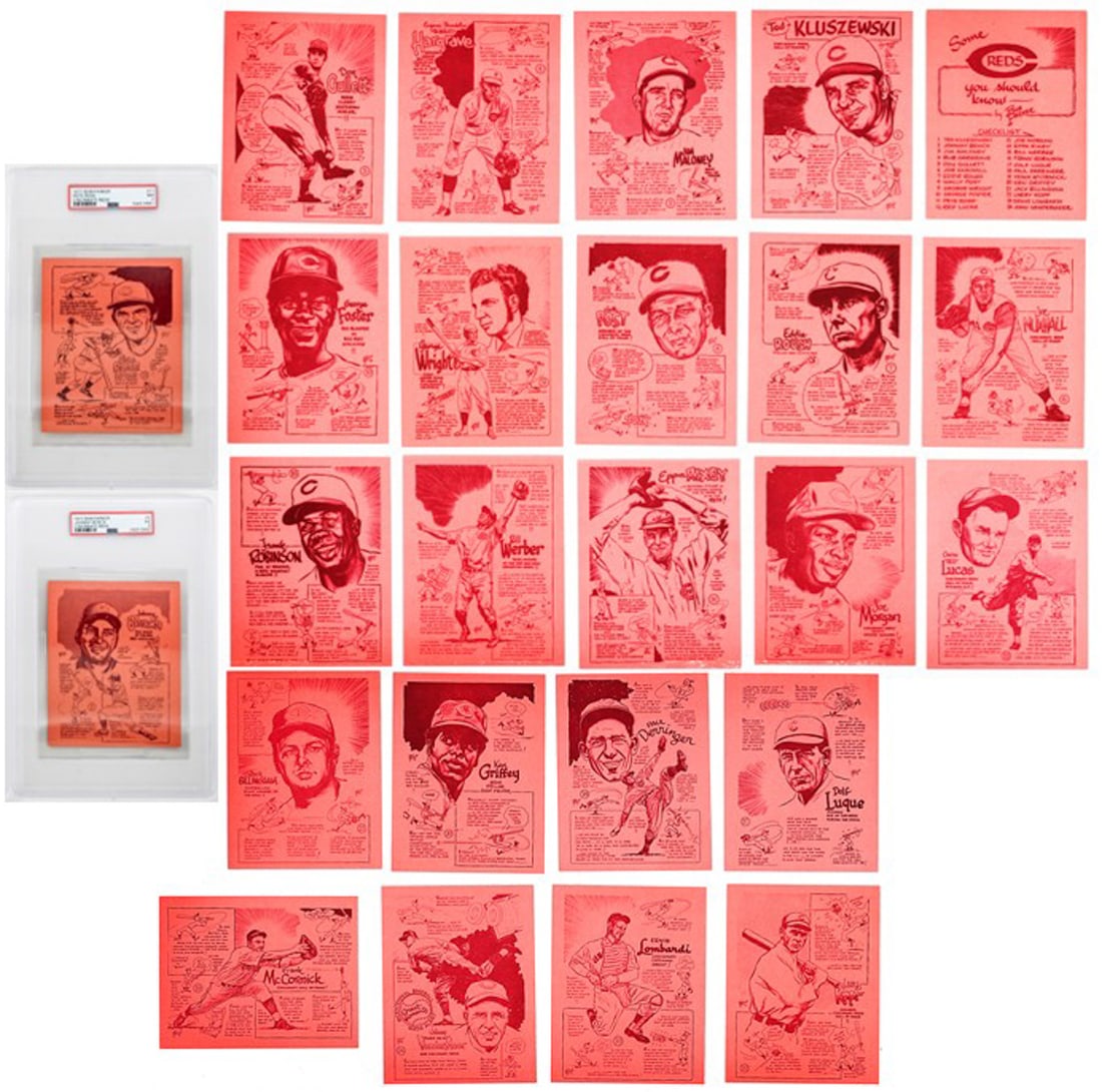 1977 Bob Parker Cincinnati Reds Set 24/24 (1 of 9)