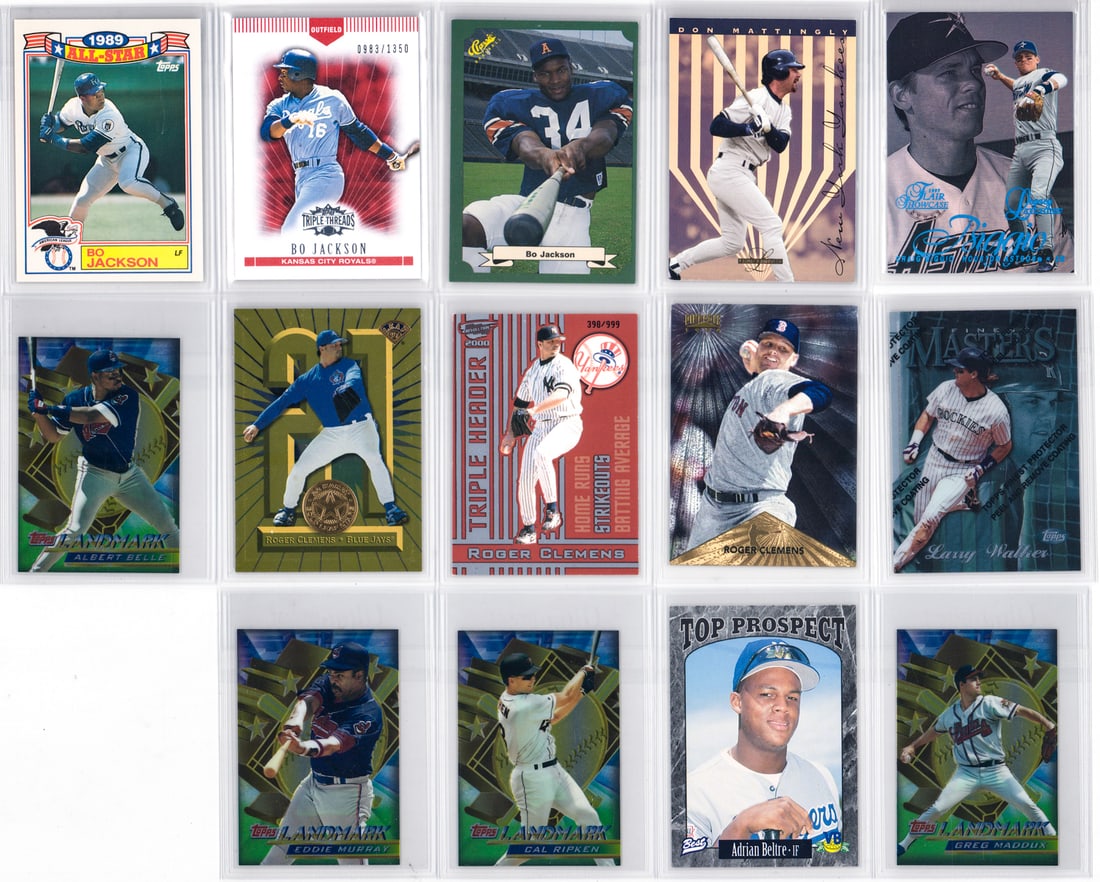 (14) BB Cards with Topps Landmark Set & More! (1 of 2)