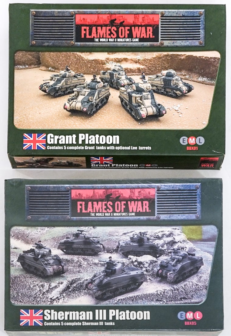 Flammes of War (2) Both MIP NIB (1 of 4)