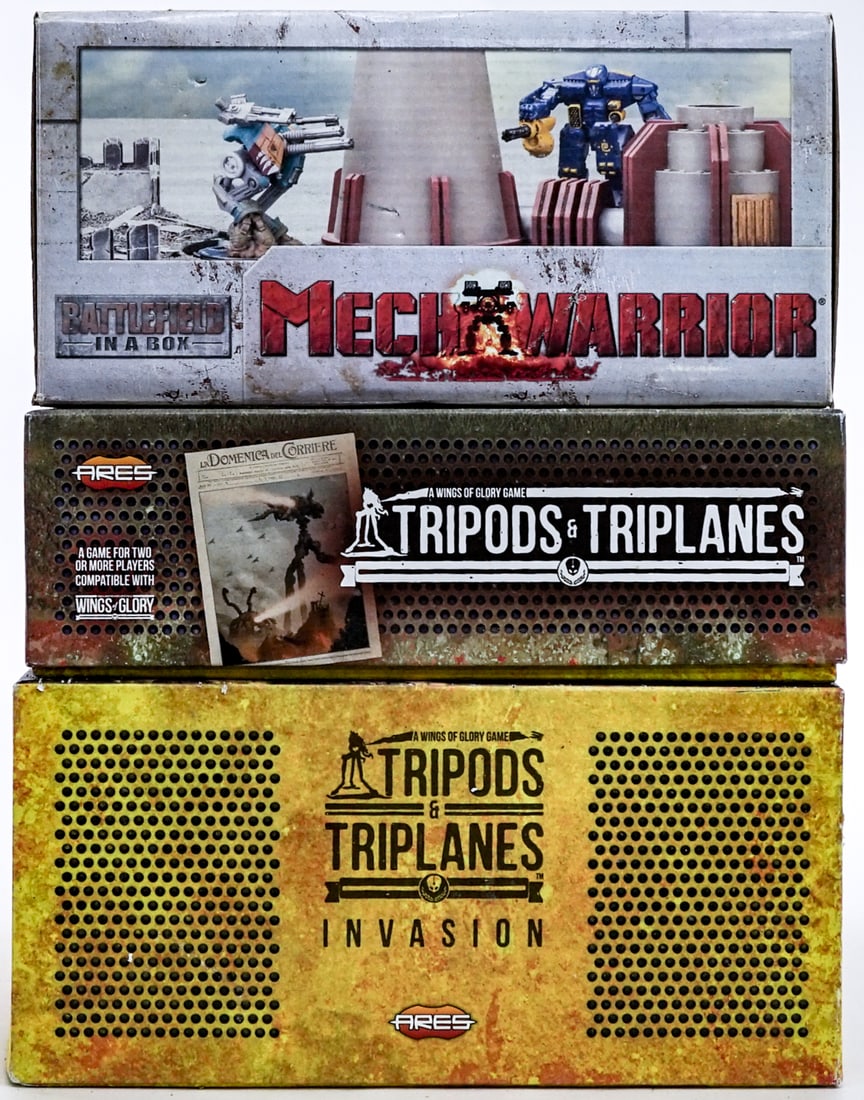 Tripods & Triplanes (3 Pcs Total) (1 of 4)