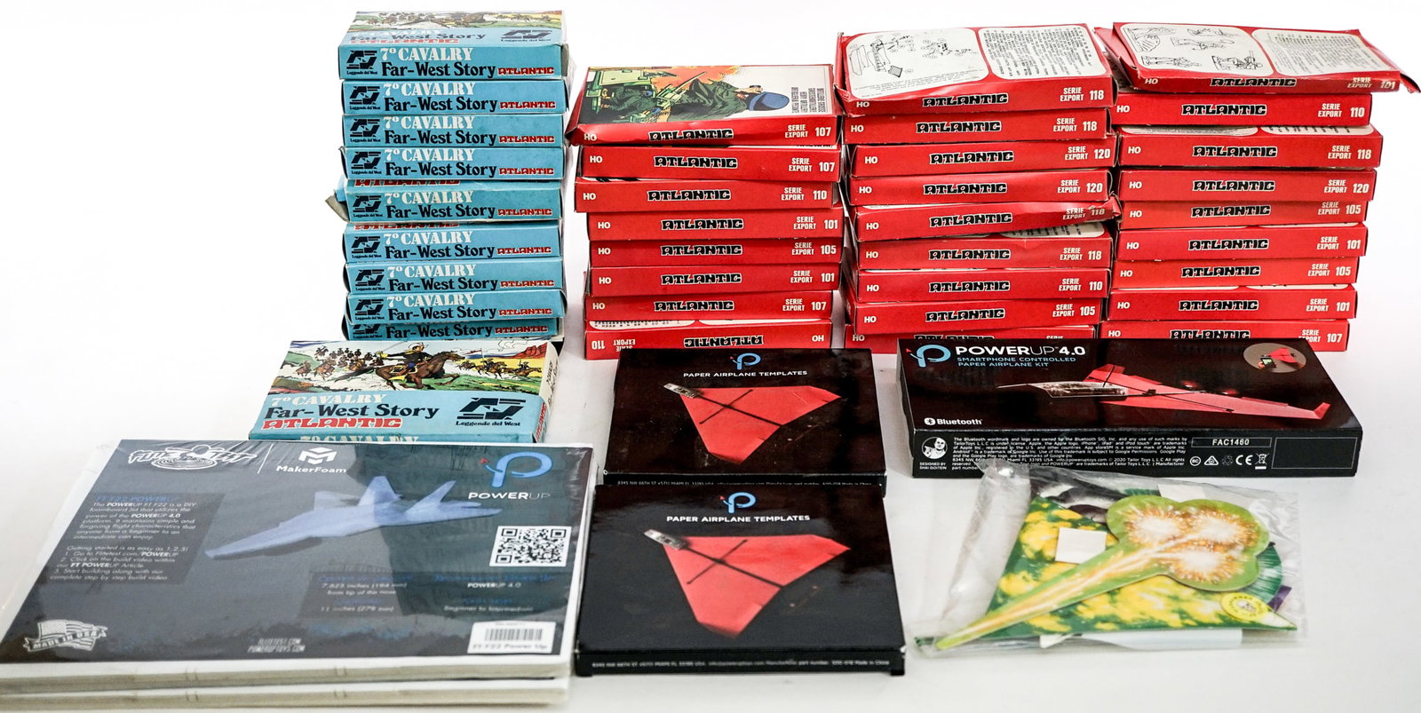 A Group of Model Kits: Lot measures 18 x 14 x 12 in. for shipping purposes. The absence of a condition report does not imply that the lot is in perfect condition or completely free from wear and tear, imperfections, or the