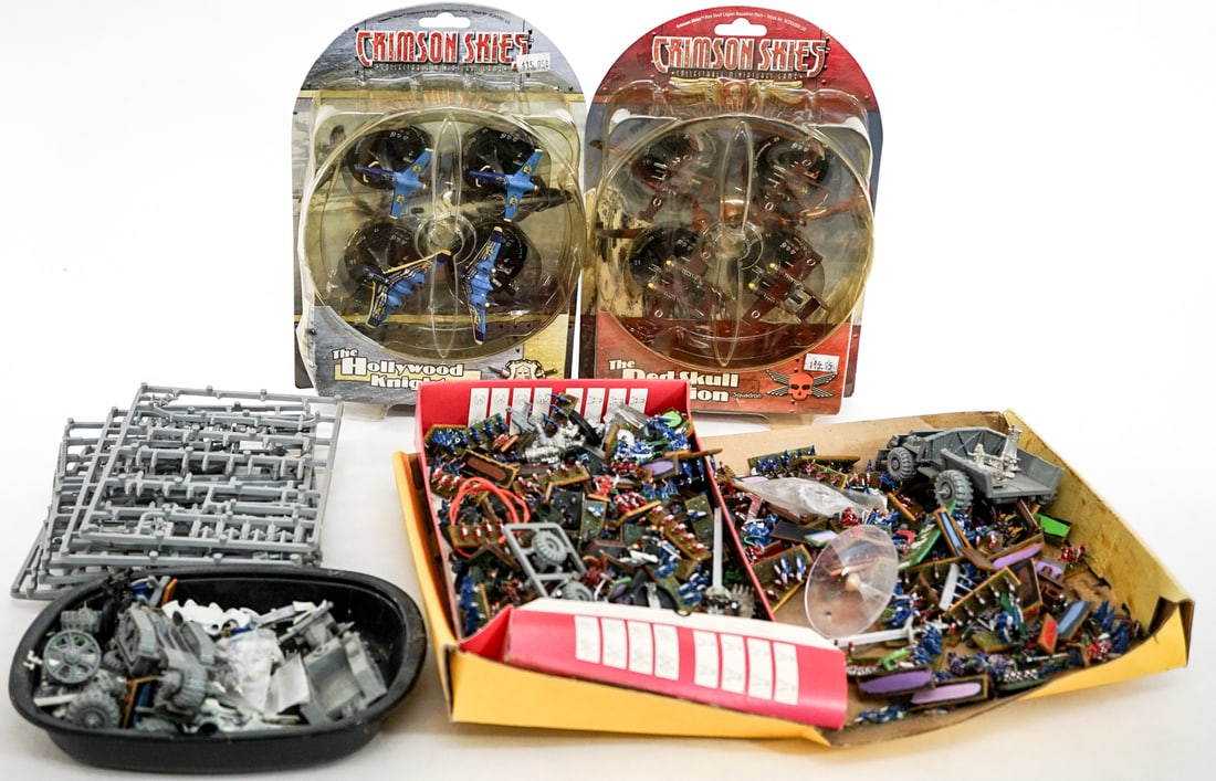 Wargames Miniatures: Lot measures 17 x 13 x 11 in. for shipping purposes. The absence of a condition report does not imply that the lot is in perfect condition or completely free from wear and tear, imperfections, or the