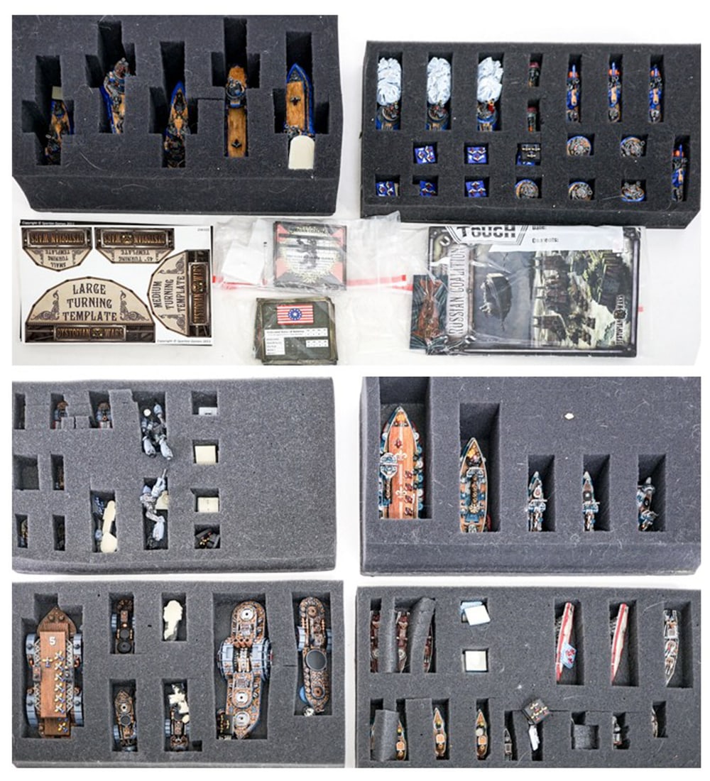 Wargames Miniatures in Fitted Soft-Sided Case (1 of 4)