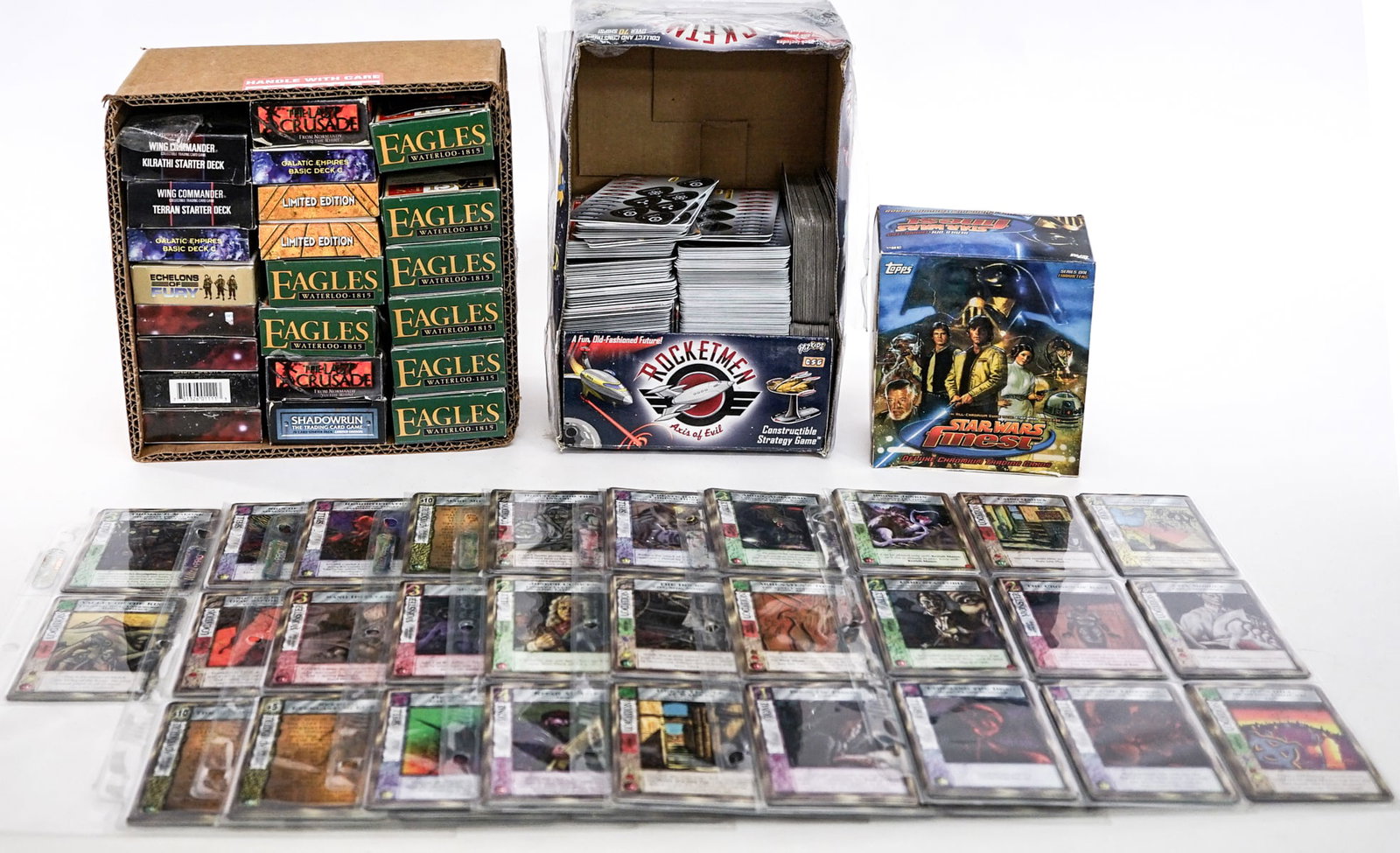 TCG: Lot measures 17 x 13 x 5 in. for shipping purposes. The absence of a condition report does not imply that the lot is in perfect condition or completely free from wear and tear, imperfections, or the c