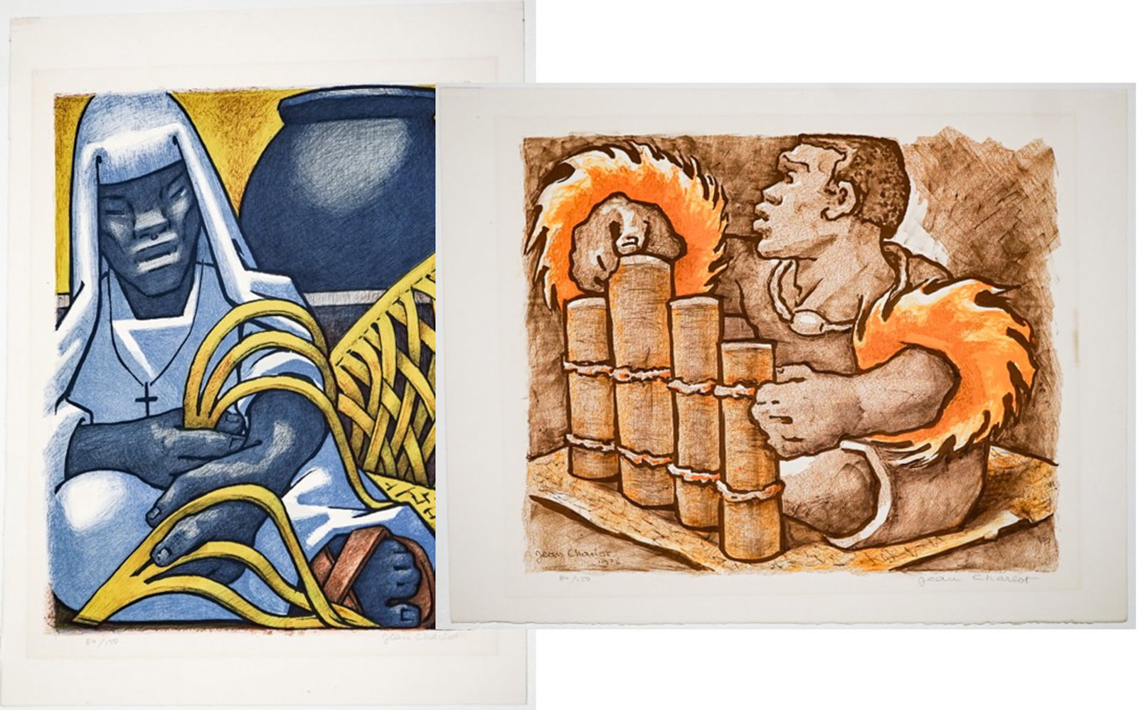 Jean Charlot, Kei Viti (5) S/N Lithos (1 of 6)