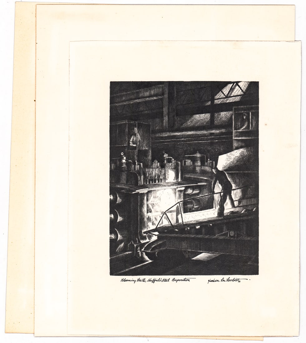 Reproductions (4) Etchings [Jackson Lee Nesbitt] (1 of 5)