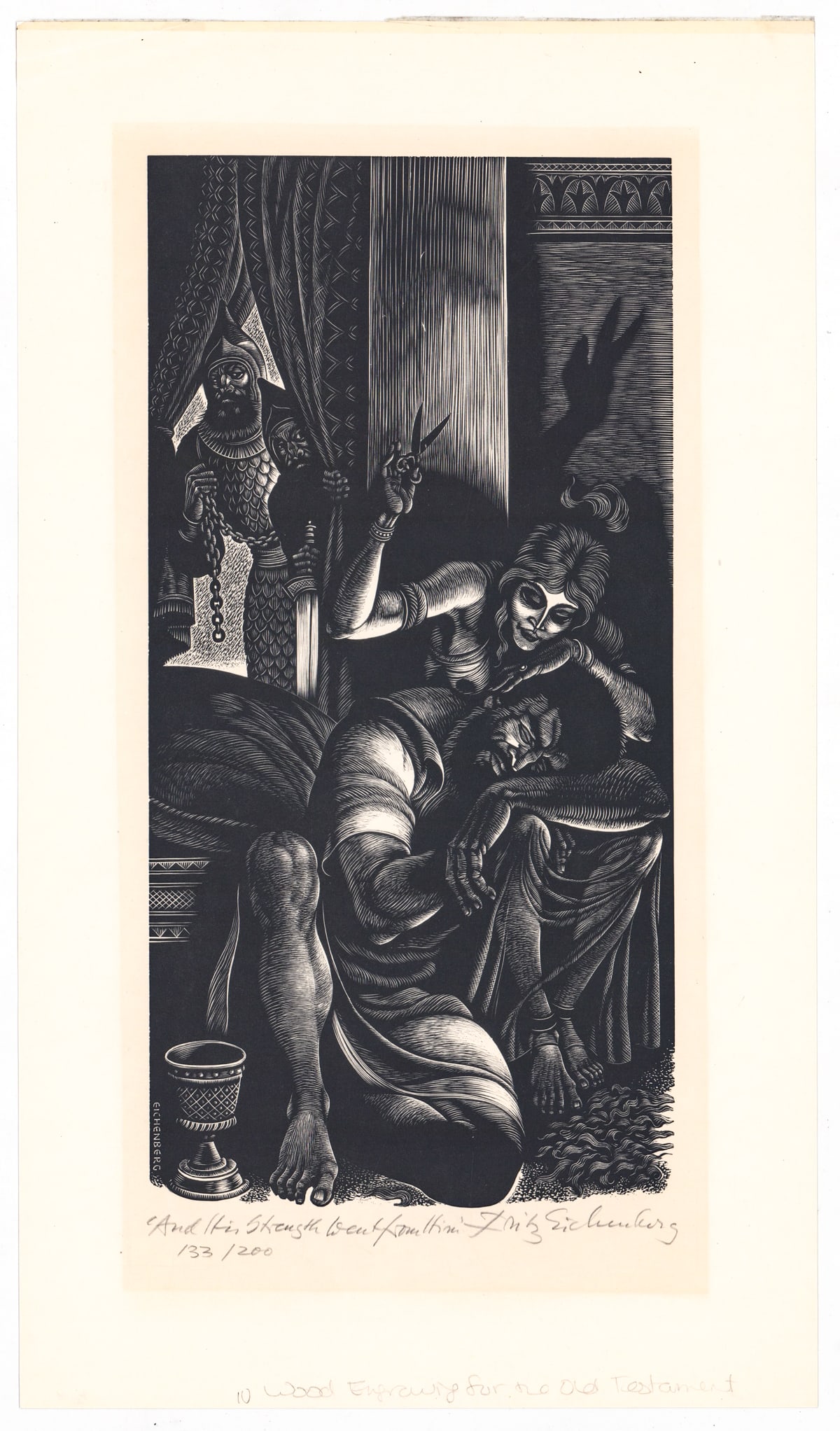 Fritz Eichenberg (10) SIGNED Wood Engravings - 10