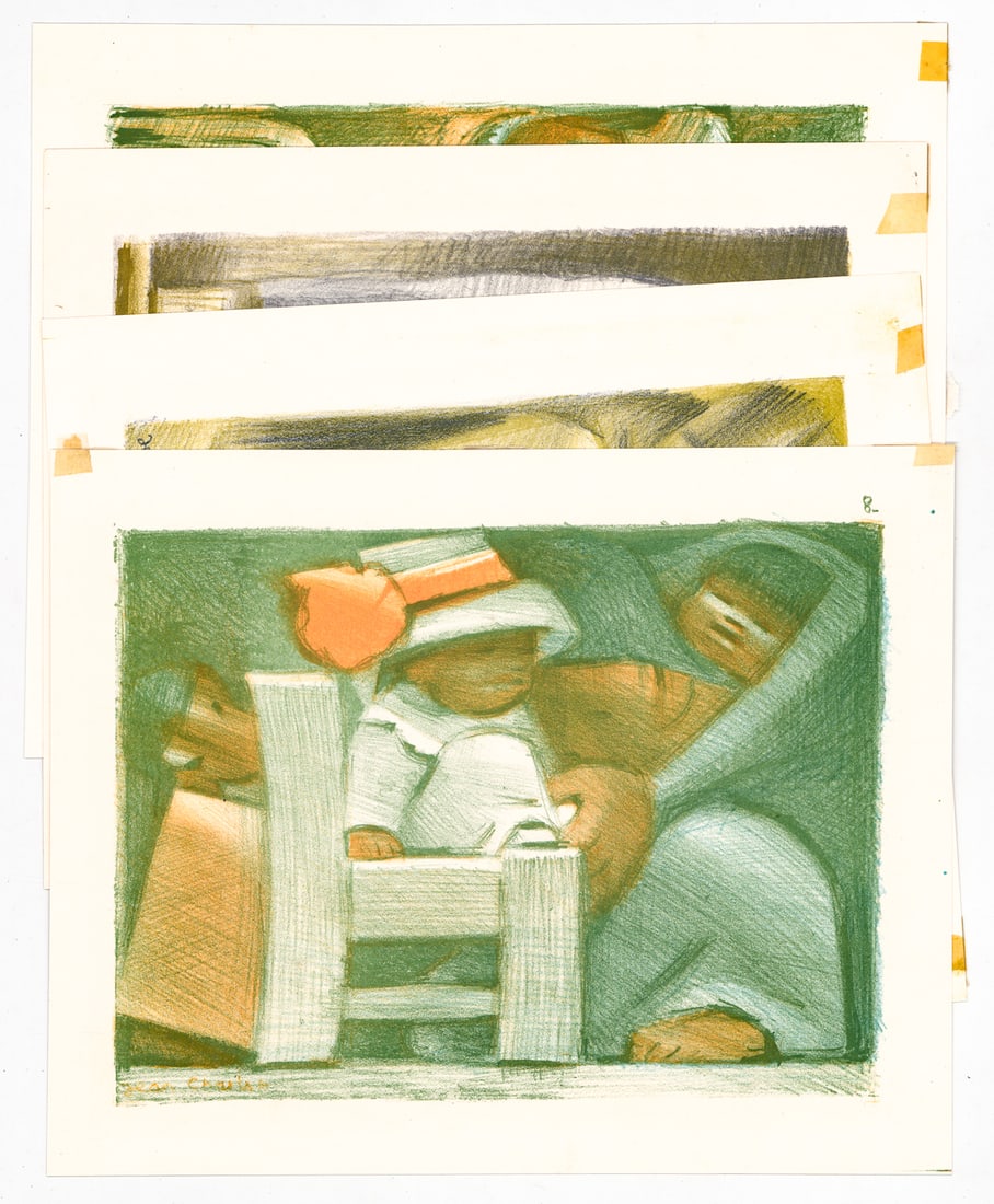 Jean Charlot (4) Color Lithographs (1 of 5)