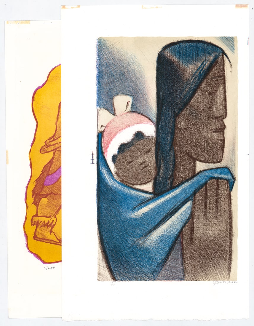 Jean Charlot (2) Lithos [The Pilgrims] (1 of 10)