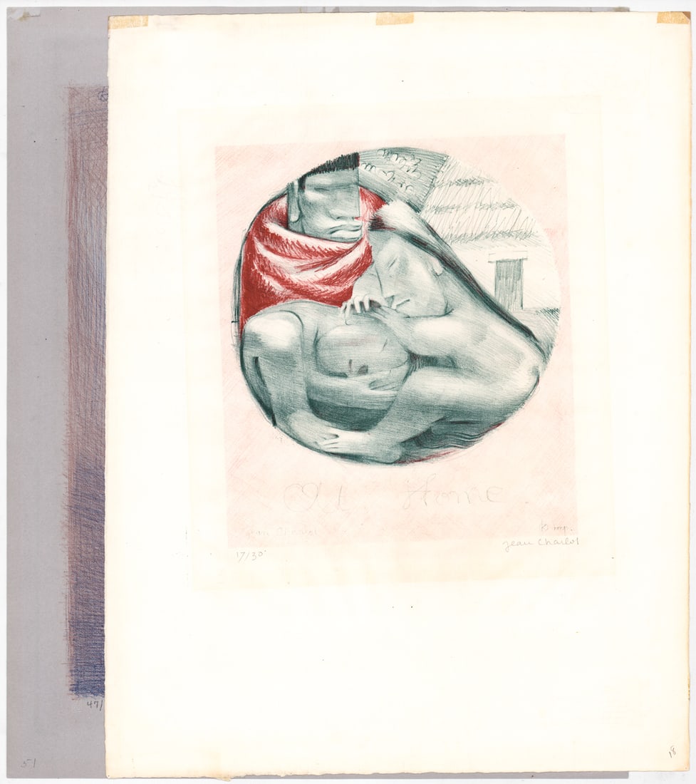 Jean Charlot (2) Lithos S/N [Tondo] (1 of 12)