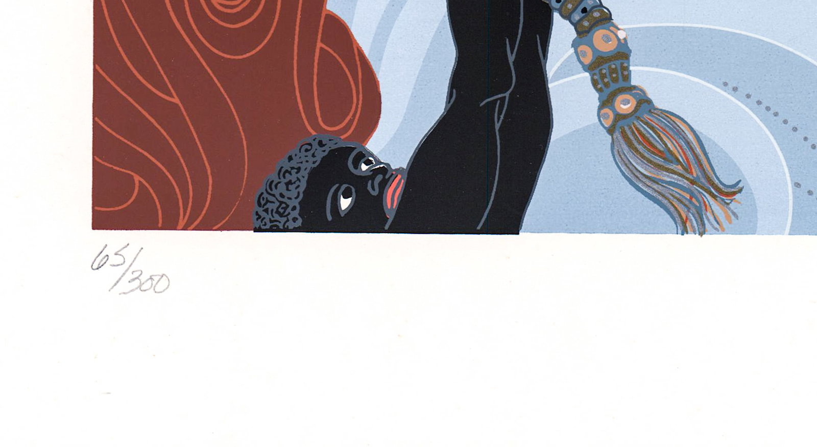 Erte SIGNED Serigraph 'Spider Web' #65/300 - 4