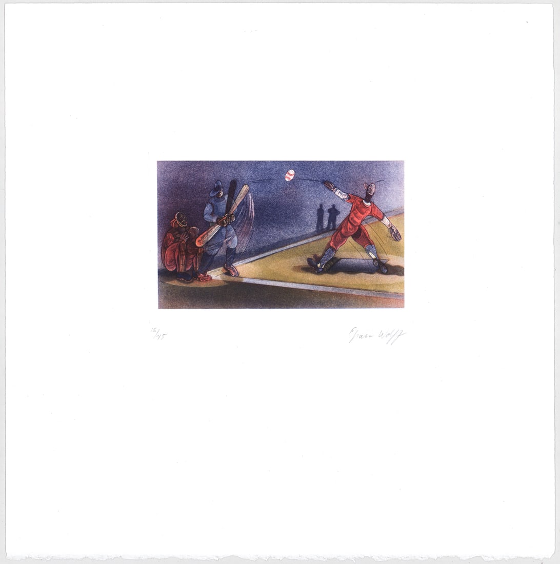 Efram Wolff Etching SIGNED #15/45 - 2