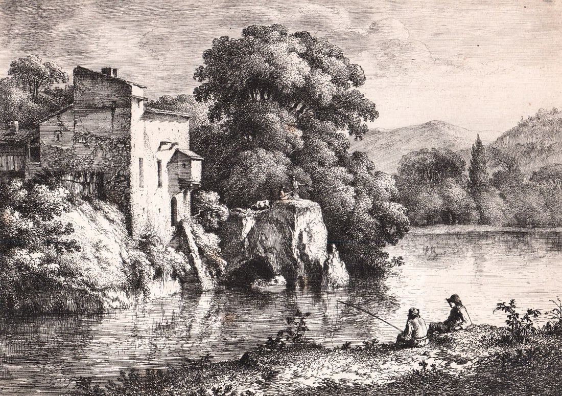 Jean-Jacques de Boisseau 'River Landscape' (1 of 4)