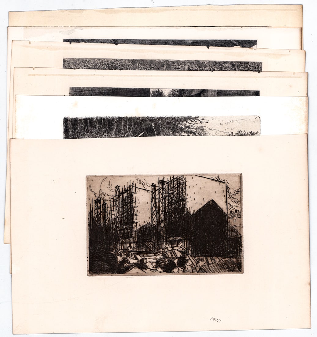 Antique (6) Prints [People] (1 of 7)