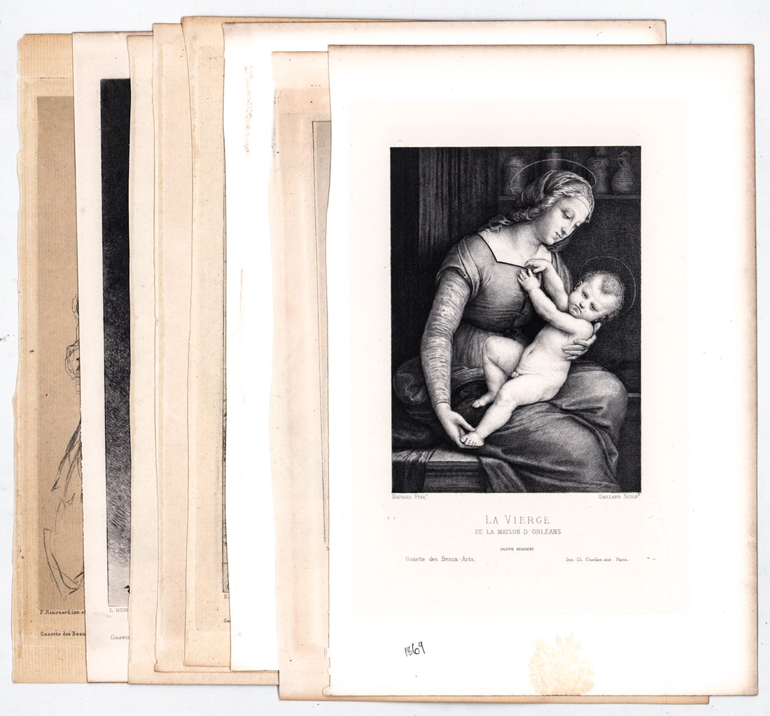 Antique (8) Prints [People] (1 of 9)