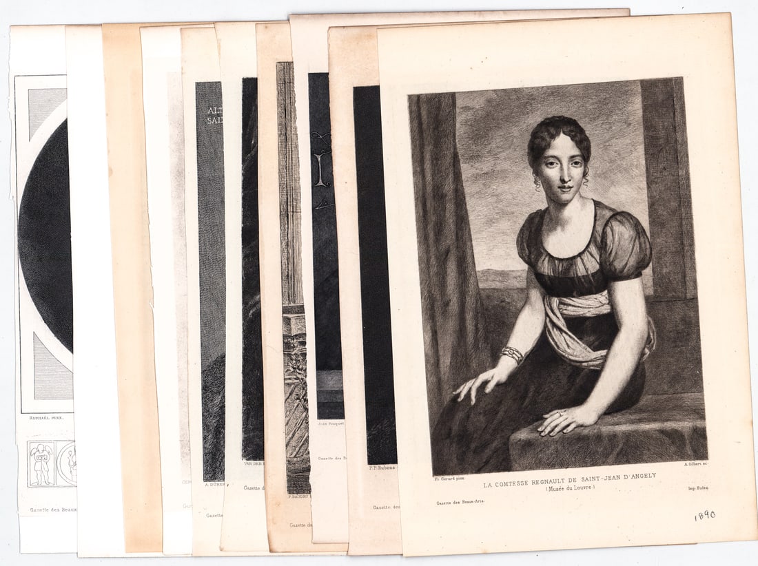 Antique (10) Prints [People] (1 of 11)